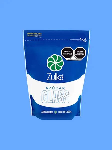 az car glass zulka caja con 20 piezas de 500 g