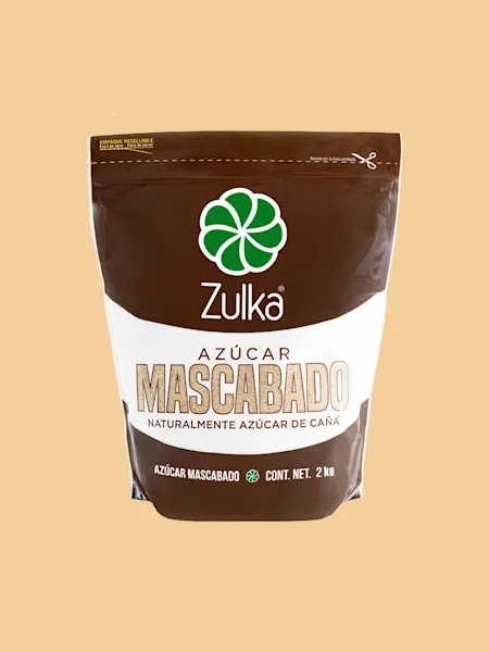 az car mascabado zulka caja con 8 piezas de 2 kg