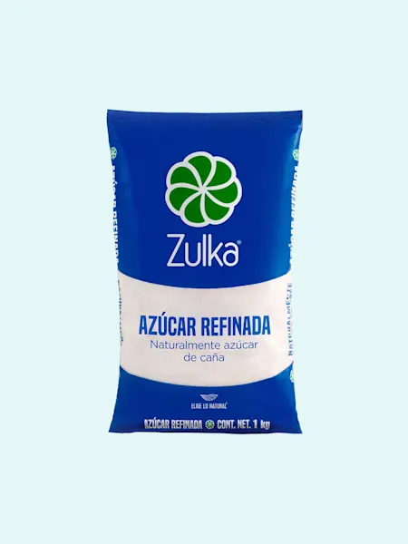 az car refinada zulka paquete con 10 piezas de 1 kg